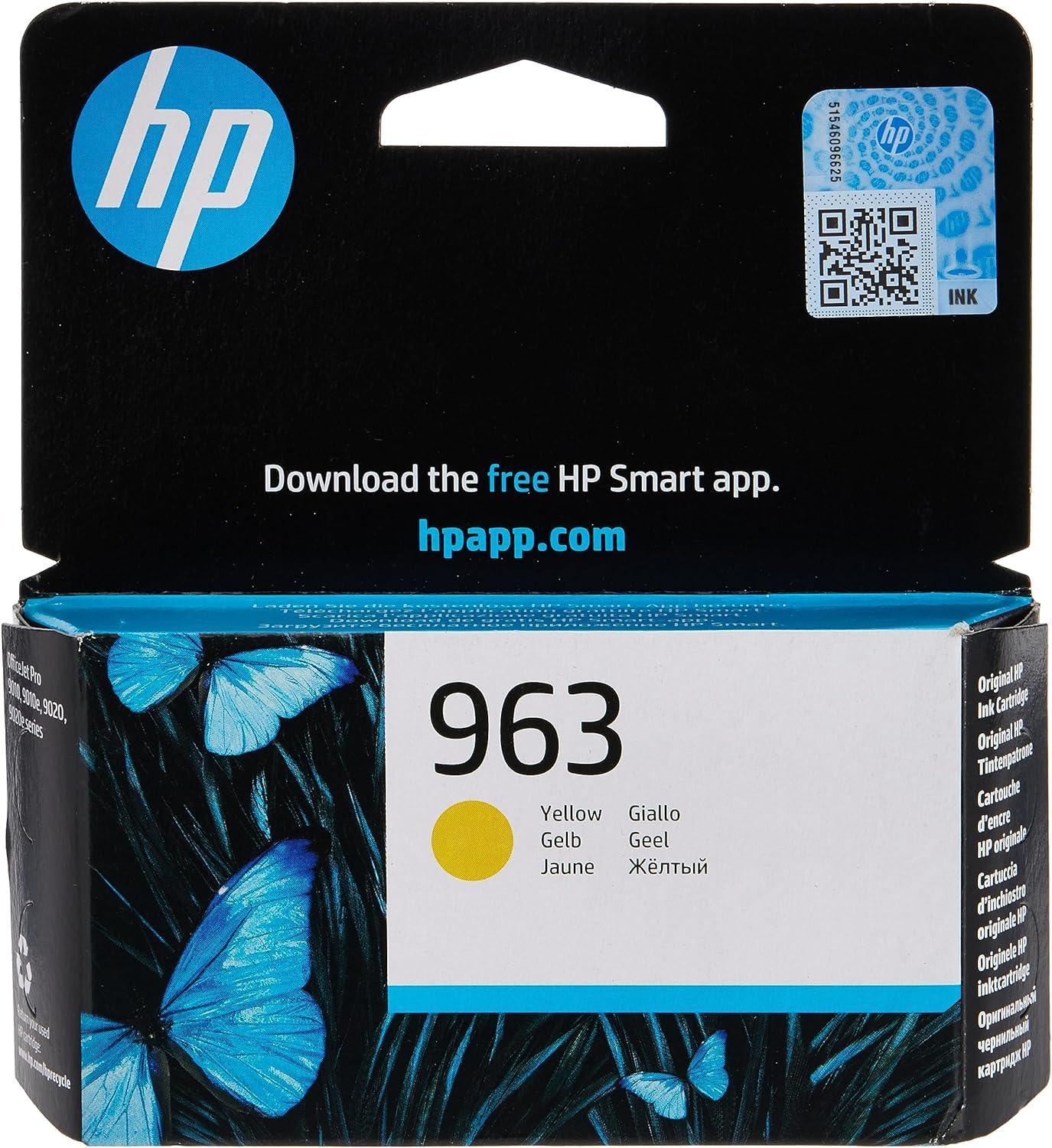 Hp 963 Yellow Original Ink Cartridge - eBuy UAE
